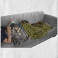 thumbnail image 6 of Barn Wood Wagon Wheel Soft Flannel Fleece Blanket, Old Prairie Cart Agricultural Field Ranch Dramatic Stormy Sky, Cozy Plush for Indoor and Outdoor Use, 70" x 90", Green Brown Grey, by Ambesonne, 6 of 6