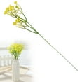thumbnail image 2 of Babys Breath Artificial Flowers, Babys Breath Flowers Artificial Bulk, Real Touch Faux Babies Breath Gypsophila Bouquet for Wedding Floral Arrangement Party Decor, 1Pcs (Yellow), 2 of 5