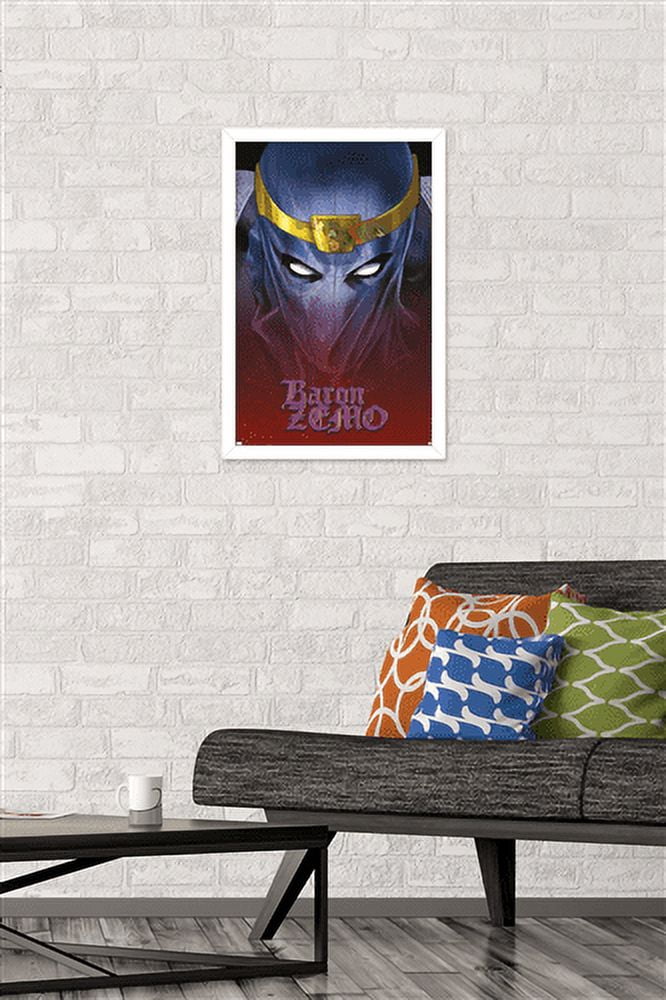 Marvel - Baron Zemo - Captain America: Steve Rogers #11 Wall Poster, 14.725" x 22.375", Framed