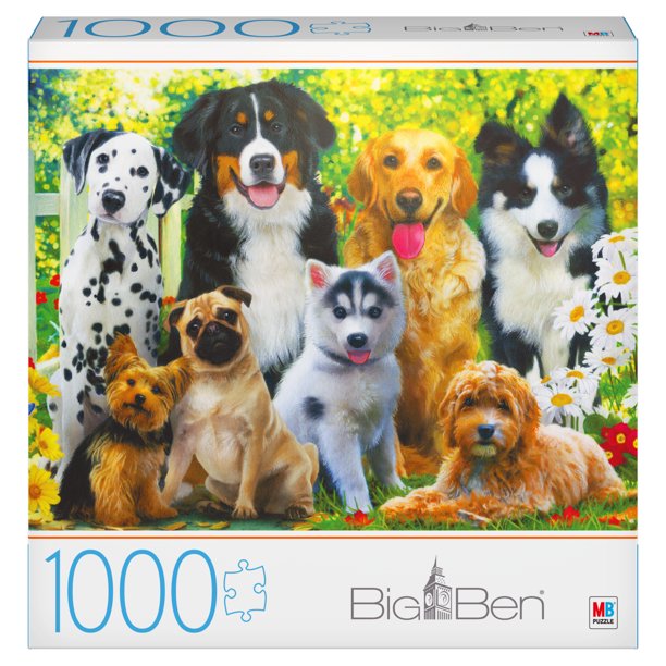 Cardinal 1000 Piece Adult Dog Jigsaw Puzzle Walmart Com Walmart Com