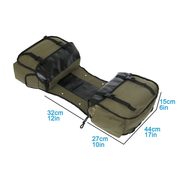 Box Motorbike Large Capacity Saddle Bag Motorcycle Riding Travel Canvas Waterproof Panniers Box Side Tools Bag Pouch for Motorbike