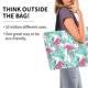 thumbnail image 2 of Balery Flamingo Bolsa Tote Estilo Estético con Cremalleras, Bolsa de Hombro, Bolsa de Compras Grande y Plegable, 2 of 8