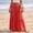 Red, variant on Boyscolos Women's Maxi Skirt High Waist Tiered A-Line Casual Summer Flowy Boho Relaxed Fit Long Skirts for Beach Vacation Beige XL
