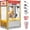 10OZ, variant on PEXMOR 8oz Popcorn Machine, 32 Cups Commercial Popper, Stainless Steel Kettle Oil Spoon & 3 Popcorn Cups for Home Theater