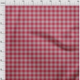 thumbnail image 3 of oneOone Cotton Poplin Twill Light Gray Fabric Gingham Check Sewing Fabric By The Yard Printed Diy Clothing Sewing Supplies 56 Inches Wide, 3 of 4