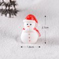 thumbnail image 1 of Adornos navideños de muñeco de nieve, anciano, accesorios, micropaisajes, calcetines navideños, campanas de regalo, adornos pequeños de resina, 1 of 4