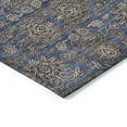 thumbnail image 4 of Addison Rugs Chantille Indoor/Outdoor Transitional Floral Navy Washable Rectangle Rug, 2'6" x 3'10", 4 of 6