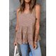 thumbnail image 2 of ABPHQTO Camiseta de tirantes de mujer rosa amapola con lunares, 2 of 5