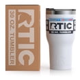 thumbnail image 1 of RTIC Tumbler 30 oz White - Blanco RTIC RTIC Tumbler 30 oz White - Blanco, 1 of 5