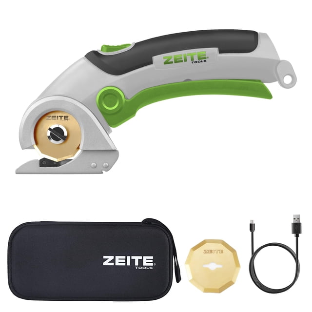 Cortador de cartón eléctrico Zeite 4V con tijeras inalámbricas