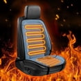 thumbnail image 2 of Hearth & Gear 24V Heated Car Seat Cushion 45 65 ℃ Heated Car Seat Cushion With Elastic Band Quick Heating Intelligent Control Car Seat Heating Pad For Winter Car Seat Mwm-1005 Exercise Table Microwave, 2 of 6