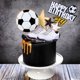 thumbnail image 2 of 18 adornos para tartas de fútbol para niños, decoración para tartas de cumpleaños, recuerdos de fiesta, 2 of 5