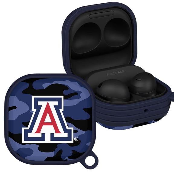 Arizona Wildcats Camo HDX Case Cover Compatible with Samsung Galaxy Buds Pro & Buds Live by Affinity Bands