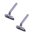 thumbnail image 1 of Oleegame 2PC Trashcans For Bedroom Rotating Brush For Ceramic Tiles With No Dead Corners Multi Functional Kitchen Cleaning Brush With Hard Two In One Dirt Brush Purple, 1 of 8