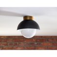 thumbnail image 4 of Regina Andrew 16-1356ORBNB Montreux 12" Wide Flush Mount Ceiling Fixture - Bronze, 4 of 5