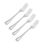 Pfaltzgraff 5087313 Polished Stainless Steel Dinner Forks, 4 Pieces