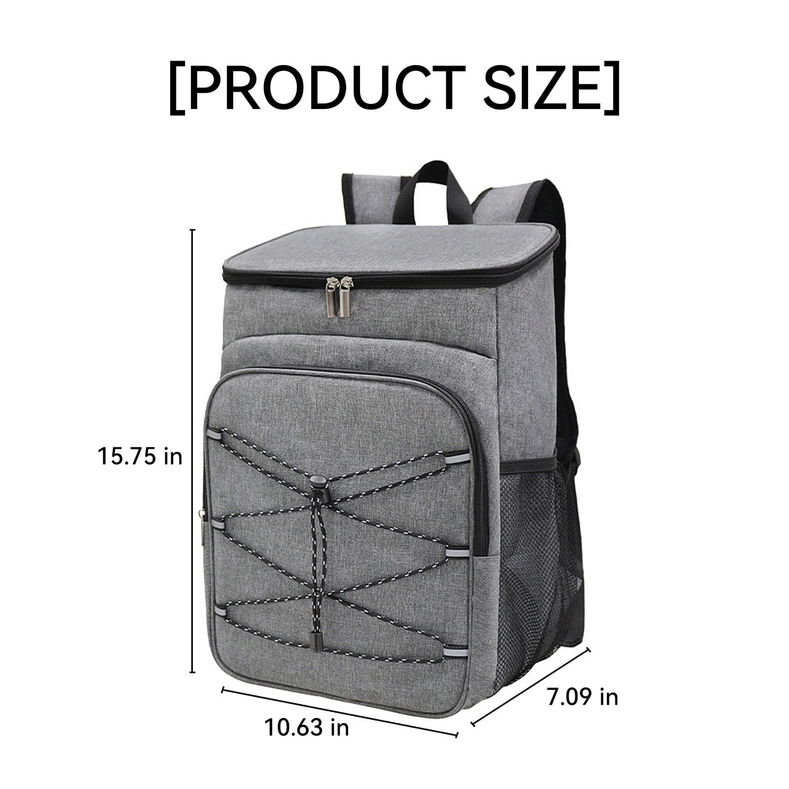 GASTROPOD Backpack Cooler,Stylish Picnic Backpack with Insulated Cooler Compartment,Functional Lunch Box and Cold Bag for Picnics and Travel