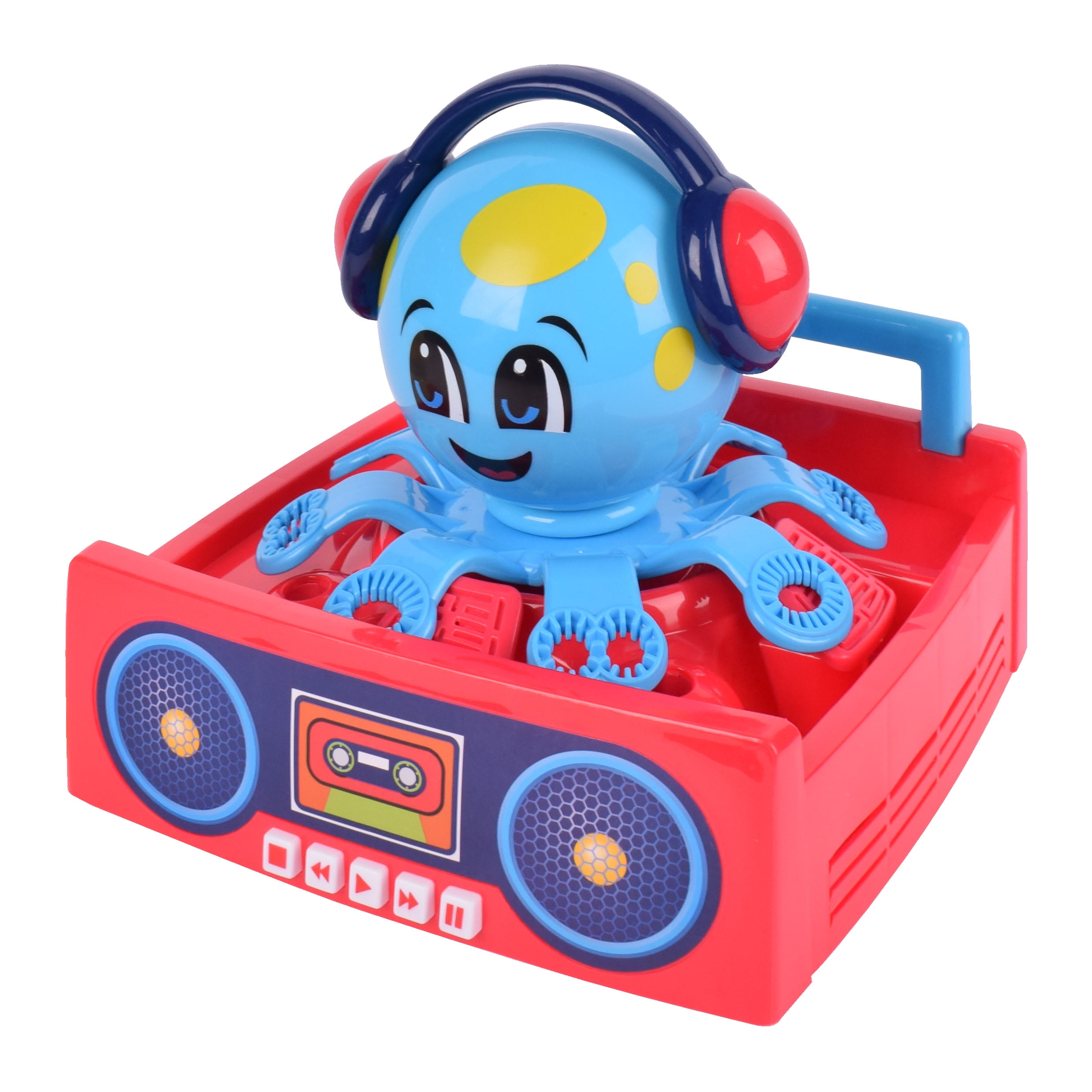 Play Day Bubble Octopus, Bubble Blowing Toy, Includes 4oz Bubble Solution
