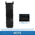 thumbnail image 4 of Interruptor de ventana eléctrica Unique Bargains No. 935701G200 para el lado del conductor delantero del Kia Rio 2007-2009 en negro, 4 of 7