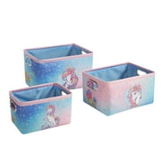 Jojo Siwa Nestable Kids Storage Boxes Set of 3