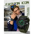 thumbnail image 5 of Explojoy Unisex Sports Digital Watch, Stylish Waterproof Wristwatch with Dual Display & Alarm, 5 of 10