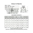thumbnail image 2 of DYMADE Women's Fashion Chiffon Butterfly Half Sleeve Round Neck Spliced Elegant Basic Blouse, 2 of 3
