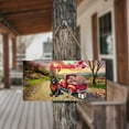 thumbnail image 4 of Be My Valentine's Newfoundland Truck Full of Love Flower Balloon Landscape Wood Sign Newfie Dog Lover Gifts Hanging Wall Home Decor - 02029, 4 of 5