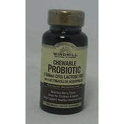 6 Pack Probiotic Lactose Free Berry Chewables 100 Count Each