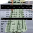 thumbnail image 4 of NANAIQ Maxi Skirts for Women 2025 - Long Flowy Pleated Pure Color Skirt, Casual Soft Casual Beach Skirt, Spring Summer Trendy Skirts for Women Daily Wear Green XL, 4 of 9