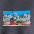 thumbnail image 4 of FRCOLOR decorative picture Aquarium Fish Tank Background Sticker 3D Double-sided Adhesive Wallpaper Fish Tank Decorative Pictures Underwater Backdrop Decor (52x30cm, Style B),20.47"X11.81"X0.08", 4 of 5