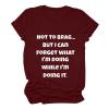 tklpehg Womens T Shirts Short Sleeve Loose Comfy Tunic Lightweight Crewneck Tops Trendy Leisure Summer Funny Letter Print Graphic Tee Shirt Purple L