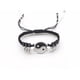 thumbnail image 3 of Pulsera De Pareja Yin Yang Brazalete Promesa Amor 1par Full Diámetro 15 cm Xtellar negro, 3 of 4