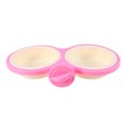 thumbnail image 1 of FOMIYES 1Ud Comedero Doble Colgante Para Mascotas Rosa De Material Y Práctico Para Uso Diario, 1 of 8