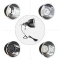 thumbnail image 4 of EastVita Reptile Light Fixture, Heat Lamp with Ceramic Lamp Holder, Adjustable Lamp Body, Deep Dome Aluminum Alloy Reflector Reptile Heat Lamp for Amphibian Reptile, 4 of 7