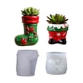 thumbnail image 1 of Hearth & Gear Santa Silicone Reusable Epoxy Resin For DIY Casting With Resin Plaster Concrete Ideal For Making Small Item Storage Candle Containers & Home Silicone Glue Brush Jewelry for Resin, 1 of 7
