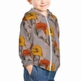 thumbnail image 2 of Kids Zip Up Hoodie for Boys Girls Toddler - Retro Calla Lily Flowers Lightweight Long Sleeve 2T Boys Girl Clothes, Sun Protection Windproof Jackets Hoodie Sweatshirt, 2 of 7