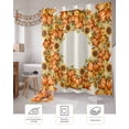thumbnail image 7 of Fall Shower Curtain Sunflower Pumpkin Bathroom Curtains with Hooks, Waterproof Fabric Autumn Harvest Linen Thanksgiving Bath Shower Curtains Set for Bathroom Bathtubs Decor 36x72 Inch, 7 of 7