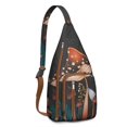 thumbnail image 1 of Psychedelic Mushroom Pack - Trippy Colorful Fungi Design, Fashion Forward Sling, 1 of 4
