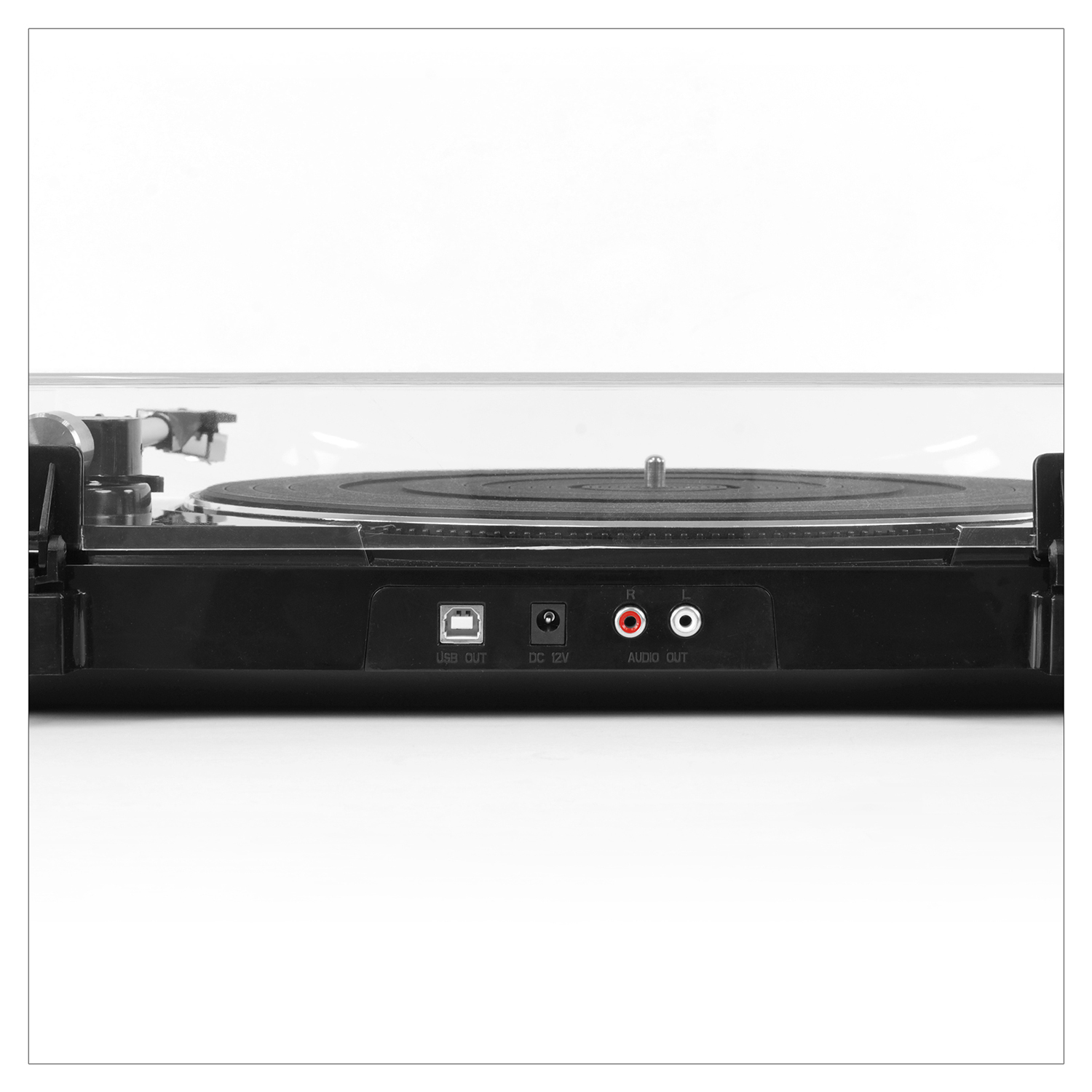 Victrola Pro USB Record Player with 2-Speed Turntable and Dust Cover - Black - image 2 of 3