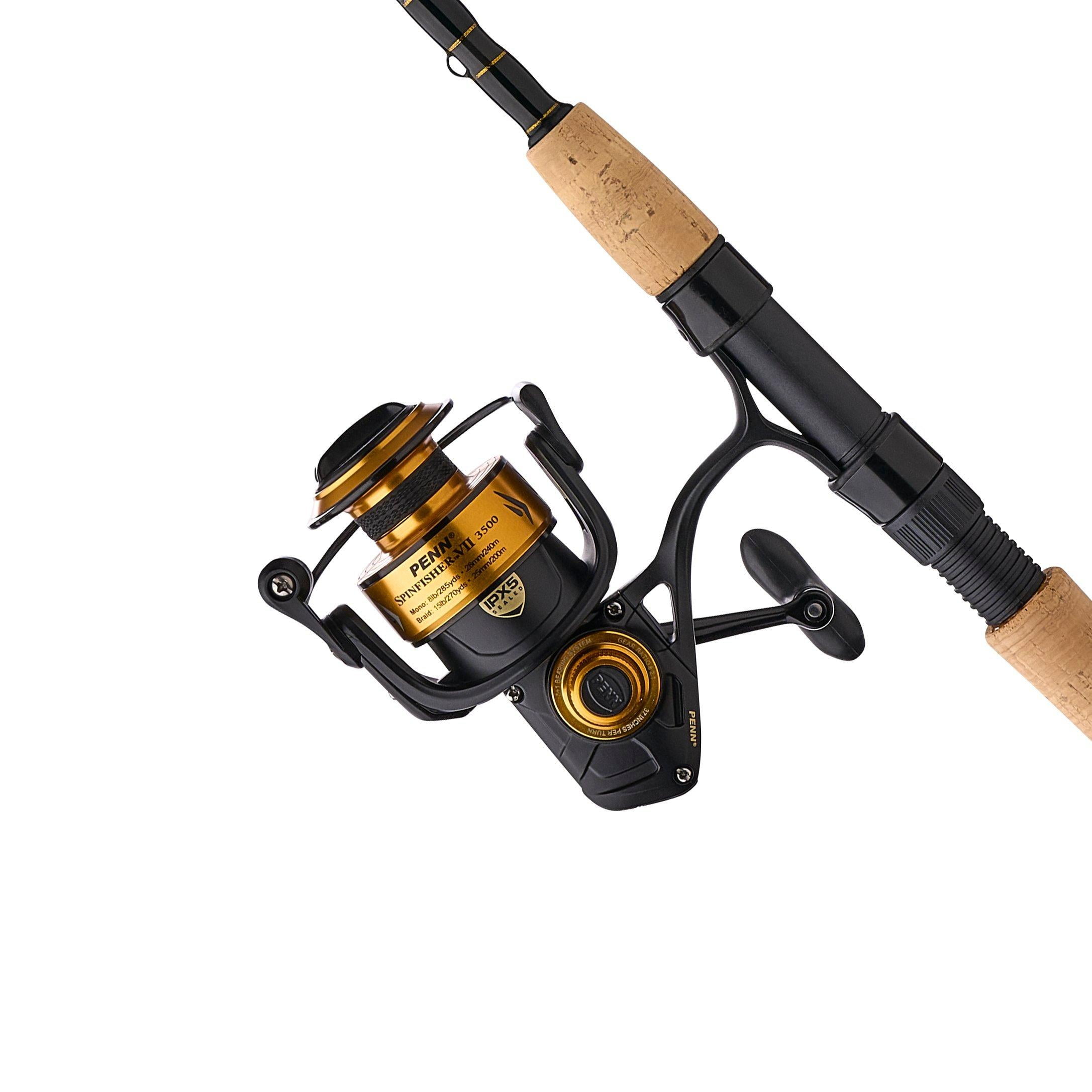 PENN Spinfisher VII Spinning Fishing Combo, 7' Medium Light Rod, 3500 Size Reel