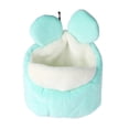 thumbnail image 1 of 1 Pce Nid Chaud pour Hamster Cochon d'Inde Pantoufle Mini Nid, 1 of 6