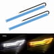 thumbnail image 1 of luces LED de circulación diurna DRL para coche con función de escaneo de inicio, guía de señal de giro automática, tira fina (60 cm, blanco), 1 of 5