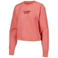 thumbnail image 2 of Women's League Collegiate Wear Coral Florida State Seminoles Timber Cropped Pullover Sweatshirt, 2 of 3