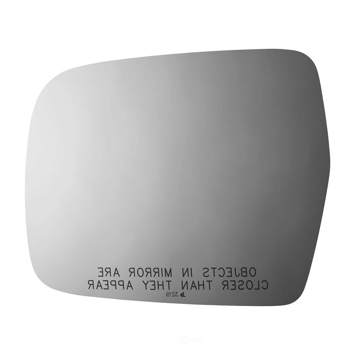 Burco Side View Mirror Replacement Glass - Clear Glass - 3219