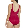thumbnail image 2 of Miraclesuit Women's Swimwear Must Haves Escape Underwire Bra Tummy Control One Piece Swimsuit, Grenadine, 12, 2 of 2
