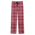 thumbnail image 4 of Mens Christmas Plaid Sleep Pants Elastic Drawstring Pajama with Pockets Straight Leg Pajama Bottoms Soft Lounge Wear Funny Novelty Holiday Pajamas, 4 of 8