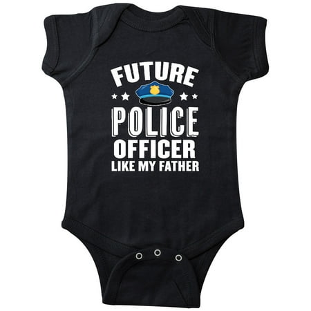 

Inktastic Future Police Officer Like My Father Gift Baby Boy or Baby Girl Bodysuit