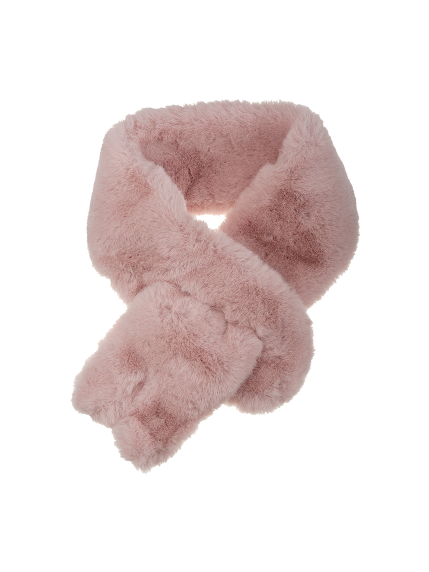 wholesale lot 6 Faux fur animal print furry fluffy plush infinity scarf 
