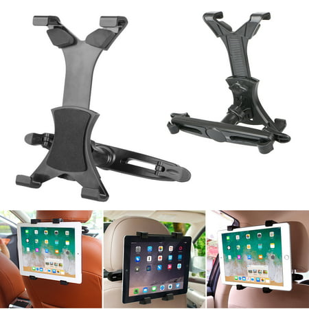 Universal Car Seat Headrest Stand Mount Holder Cradle for Samsung Galaxy Tab A 7.0/8.0/Tab A 9.7/10.1/E 8.0/9.6/ S 8.0/9.7/S2 8.0/9.7/S3 9.7 Other,iPad Pro Air Mini, 7-10 inch
