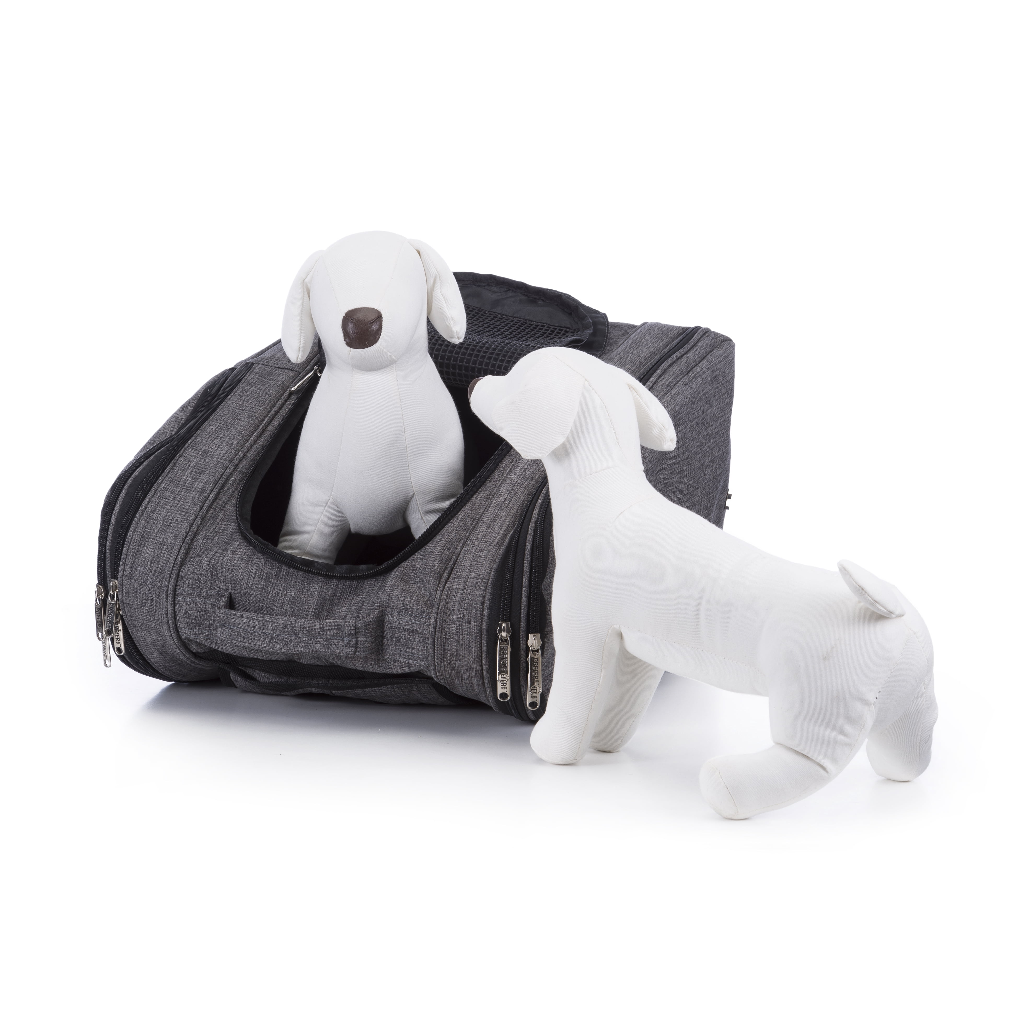 Prefer&nbsp;Pets&nbsp;Travel&nbsp;Gear&nbsp;Adventure&nbsp;Backpack&nbsp;Pet&nbsp;Carrier&nbsp;in&nbsp;Heather&nbsp;Gray